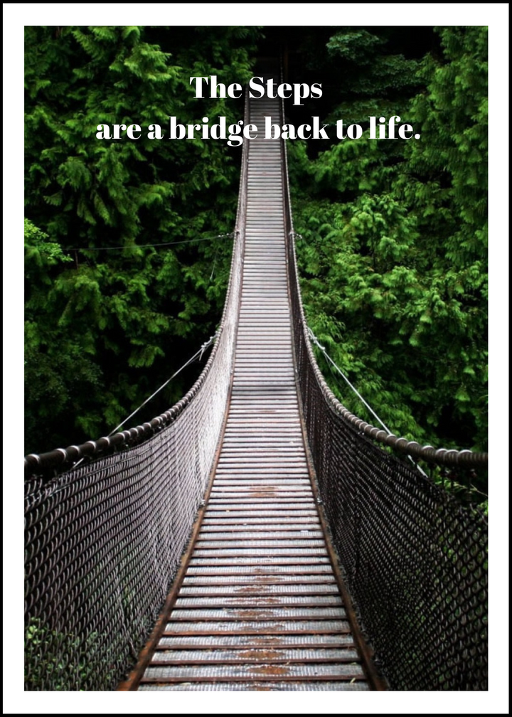 97. Steps are a Bridge Back Card. B08