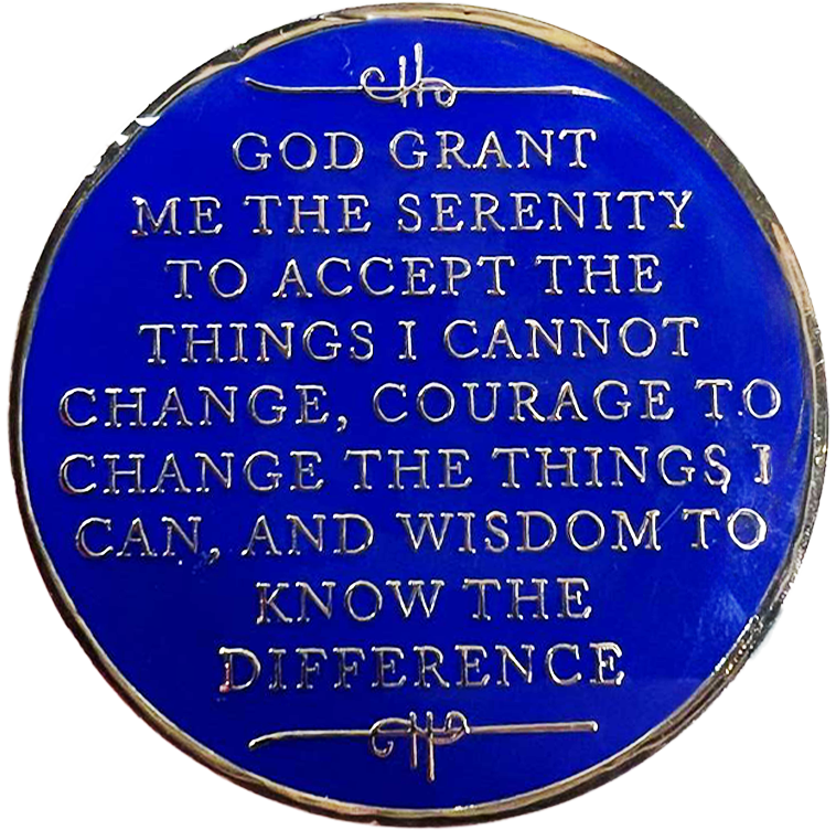 Bill & Bob Masked Coin - Recovery Medallion from Choices Books & Gifts