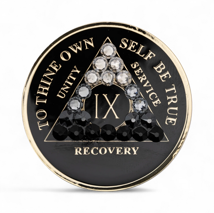 AA Coin, Black w Black Transition (Yrs 1-65) - #AA108