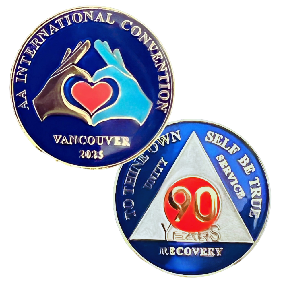 AA Vancouver Coin - Recovery Medallion from Choices Books & Gifts