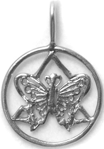AS30. AA Butterfly, Sterling Silver. - Premium Jewelry from Choices - Just $25! Shop now at Choices Books & Gifts