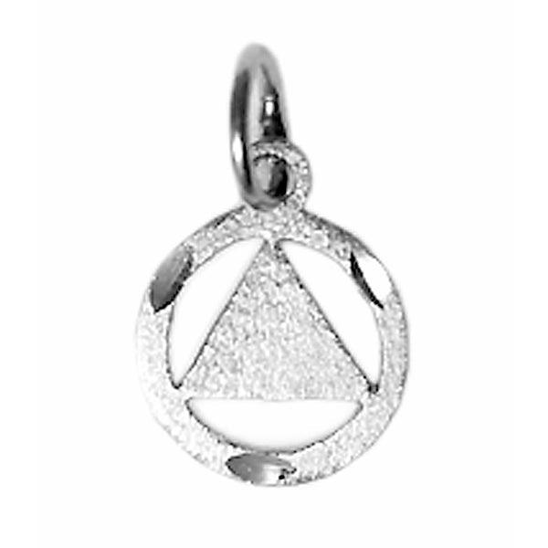 AS40. AA Small Size. Sterling Silver. - Premium Jewelry from 12 Step Gold by Jonathan Friedman - Just $10! Shop now at Choices Books & Gifts