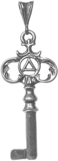 AS64. AA Symbol. Sterling Silver. - Premium Jewelry from 12 Step Gold by Jonathan Friedman - Just $35! Shop now at Choices Books & Gifts