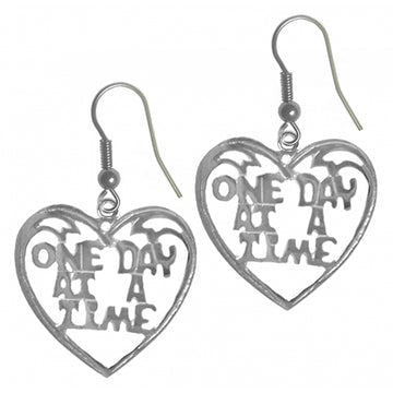 ASE13.   AA "One Day At A Time". Sterling Silver. - Premium Jewelry from 12 Step Gold by Jonathan Friedman - Just $30! Shop now at Choices Books & Gifts