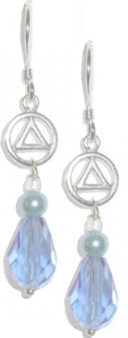 ASE217.  AA Sterling Silver, Small . Sterling Silver. - Premium Jewelry from 12 Step Gold by Jonathan Friedman - Just $20! Shop now at Choices Books & Gifts