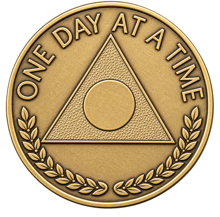 Al-Anon Medallion in Bronze (1 Month - 55 Yrs) #Z58