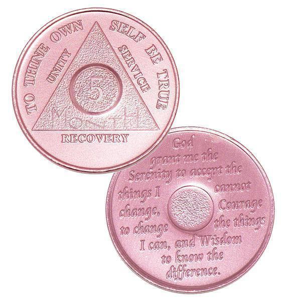 Aluminum AA Coins (24 hrs, 1-11 months) Coin - Recovery Medallion from Choices Books & Gifts