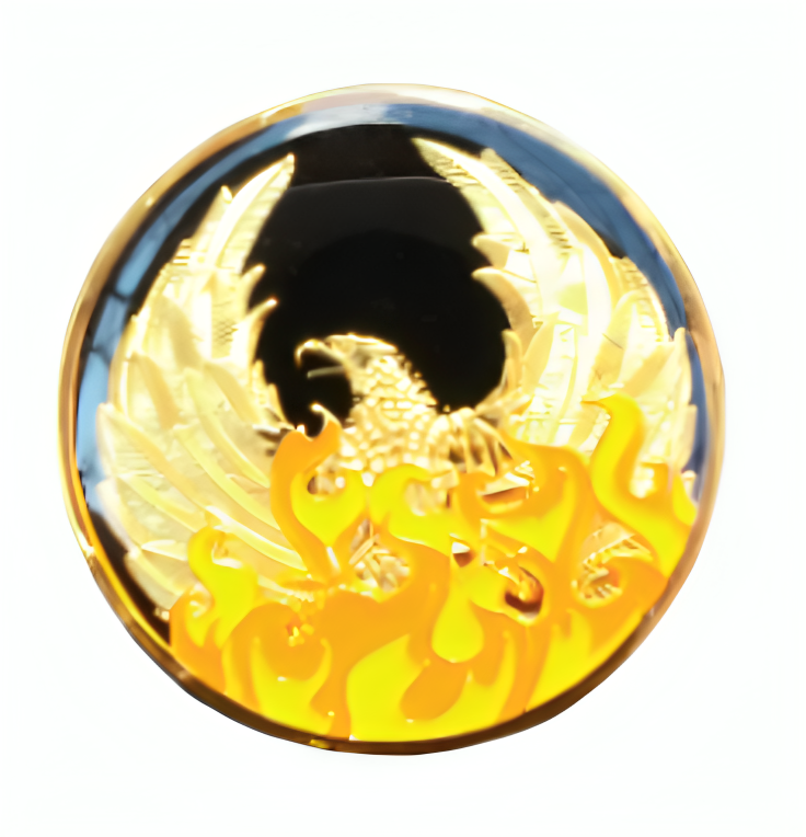 Ashes Medallion with AA symbol - Recovery Medallion from Choices Books & Gifts