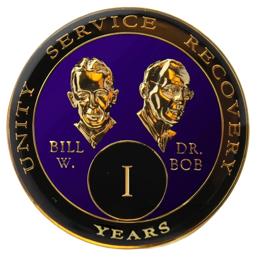 #B05. Bill & Bob Purple Coin (1-55)