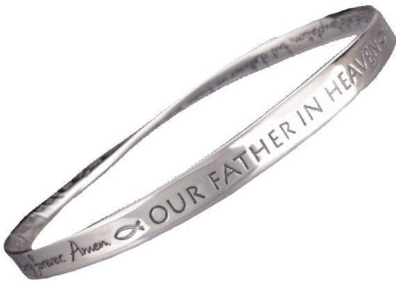 B120. Lords Prayer, Bracelet, Sterling Silver. - Premium Jewelry from DVB New York - Just $125! Shop now at Choices Books & Gifts