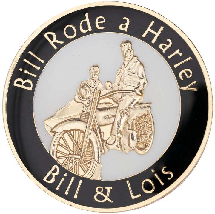 Bill Rode a Harley Coin - Recovery Medallion from Choices Books & Gifts