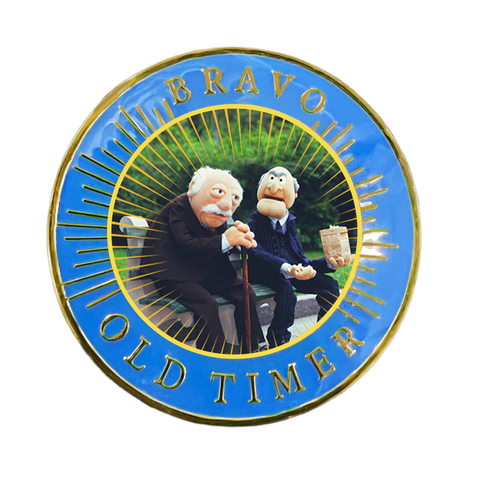 Bravo Old Timer Coin - Recovery Medallion from Choices Books & Gifts