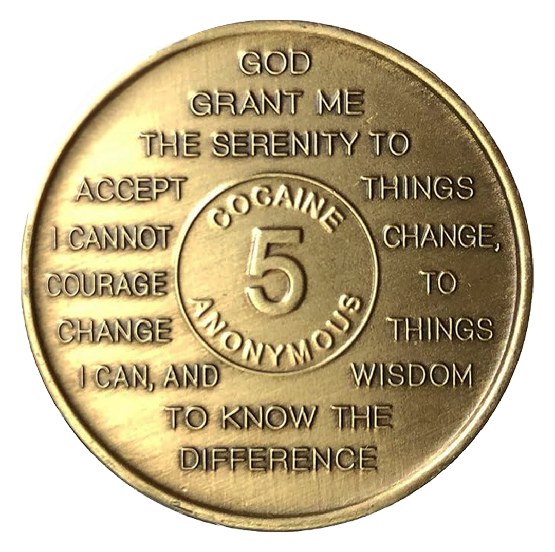Cocaine Anonymous Medallion - Recovery Medallion from Choices Books & Gifts