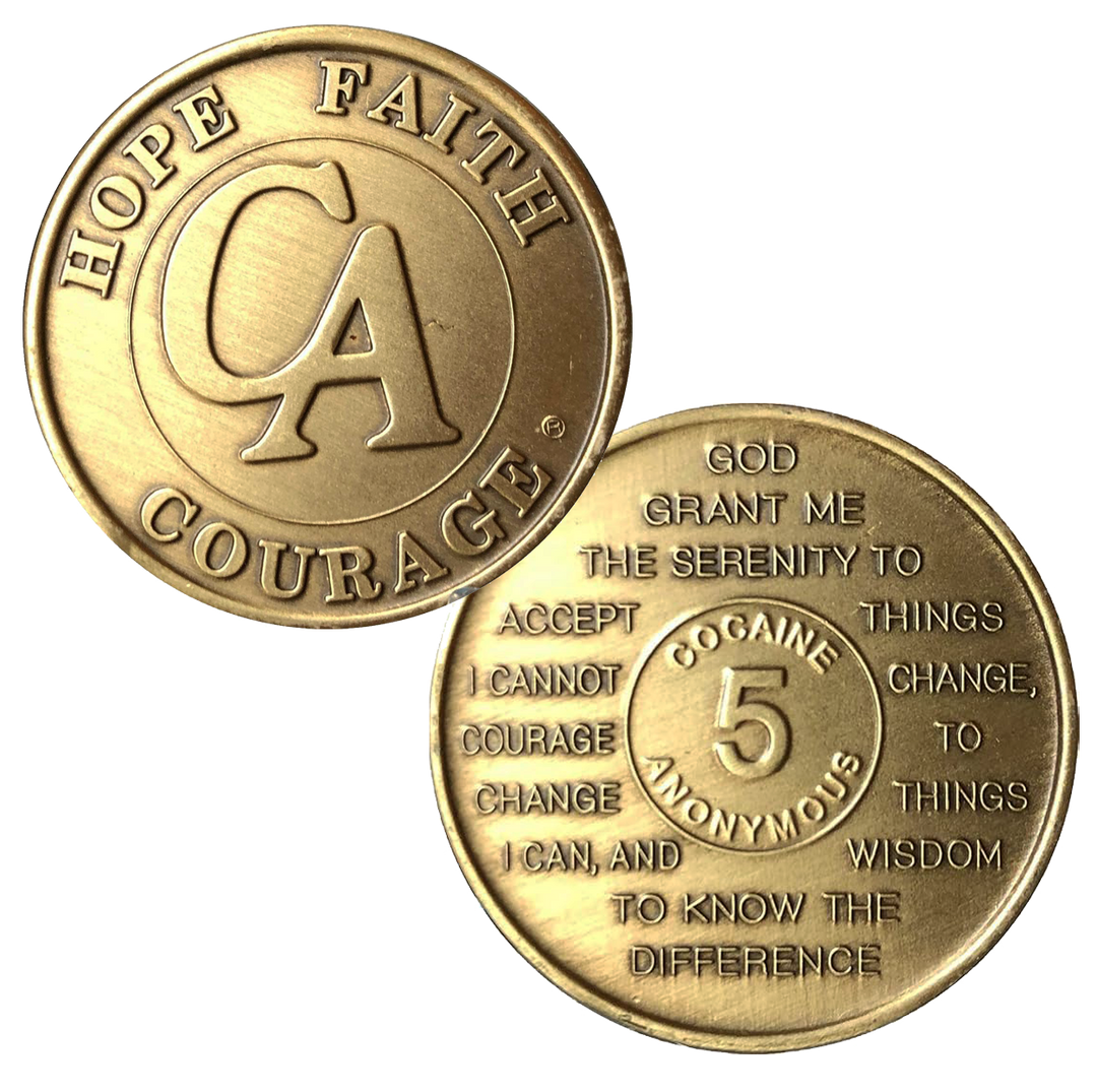 Cocaine Anonymous Medallion - Recovery Medallion from Choices Books & Gifts