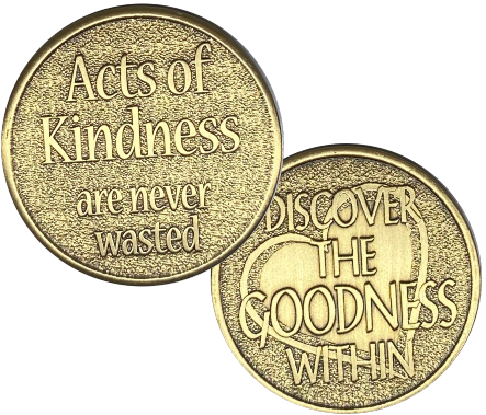 Discover the Goodness Bronze CoinBronze Coin - Recovery Medallion from Choices Books & Gifts