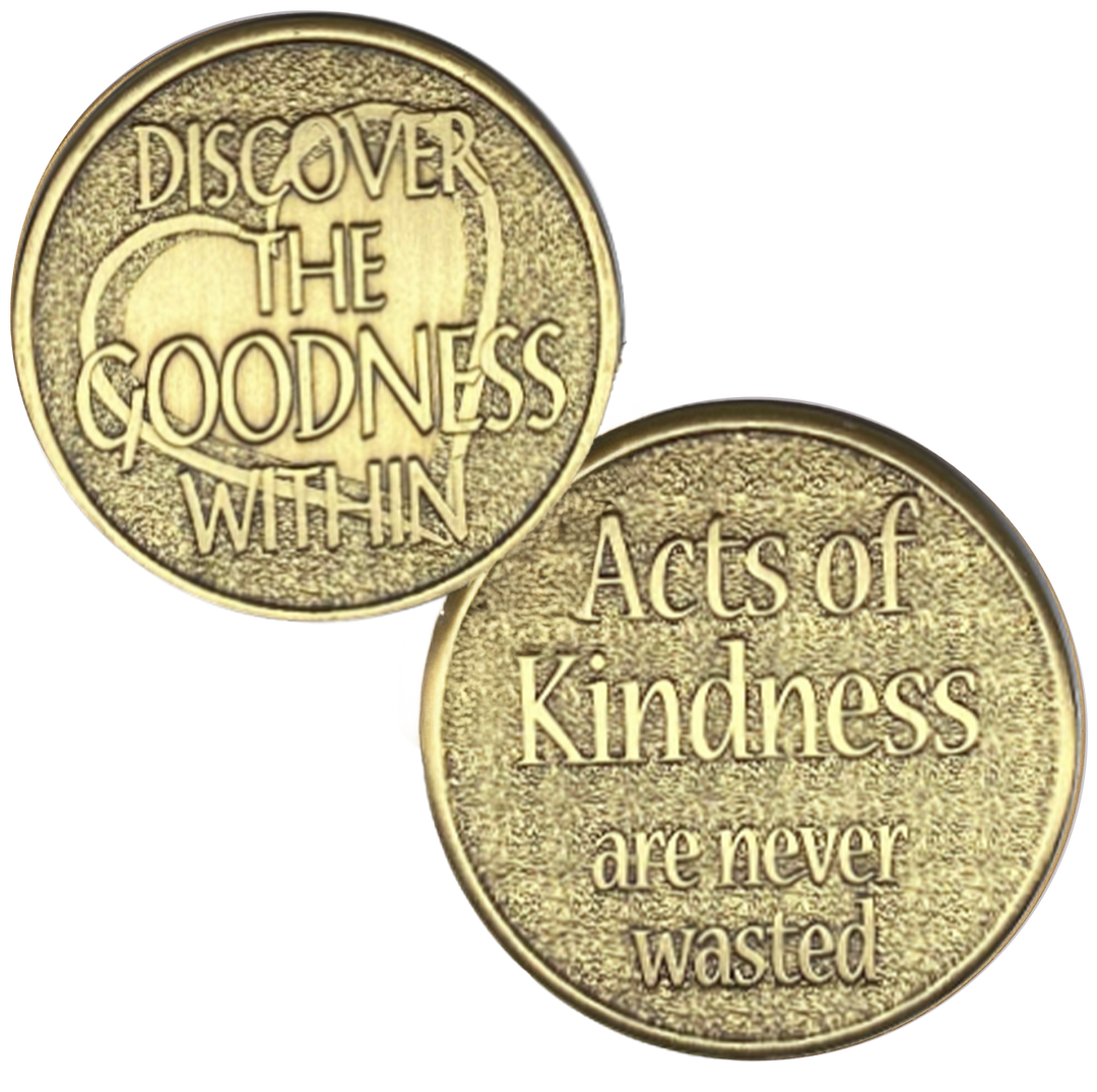 Discover the Goodness Bronze CoinBronze Coin - Recovery Medallion from Choices Books & Gifts