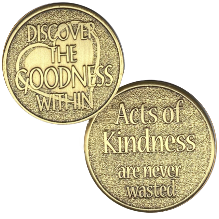 Discover the Goodness Bronze CoinBronze Coin - Recovery Medallion from Choices Books & Gifts
