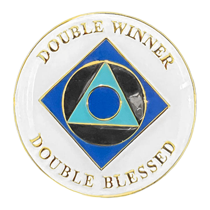 Double Winner Double Blessed Coin - Recovery Medallion from Choices Books & Gifts