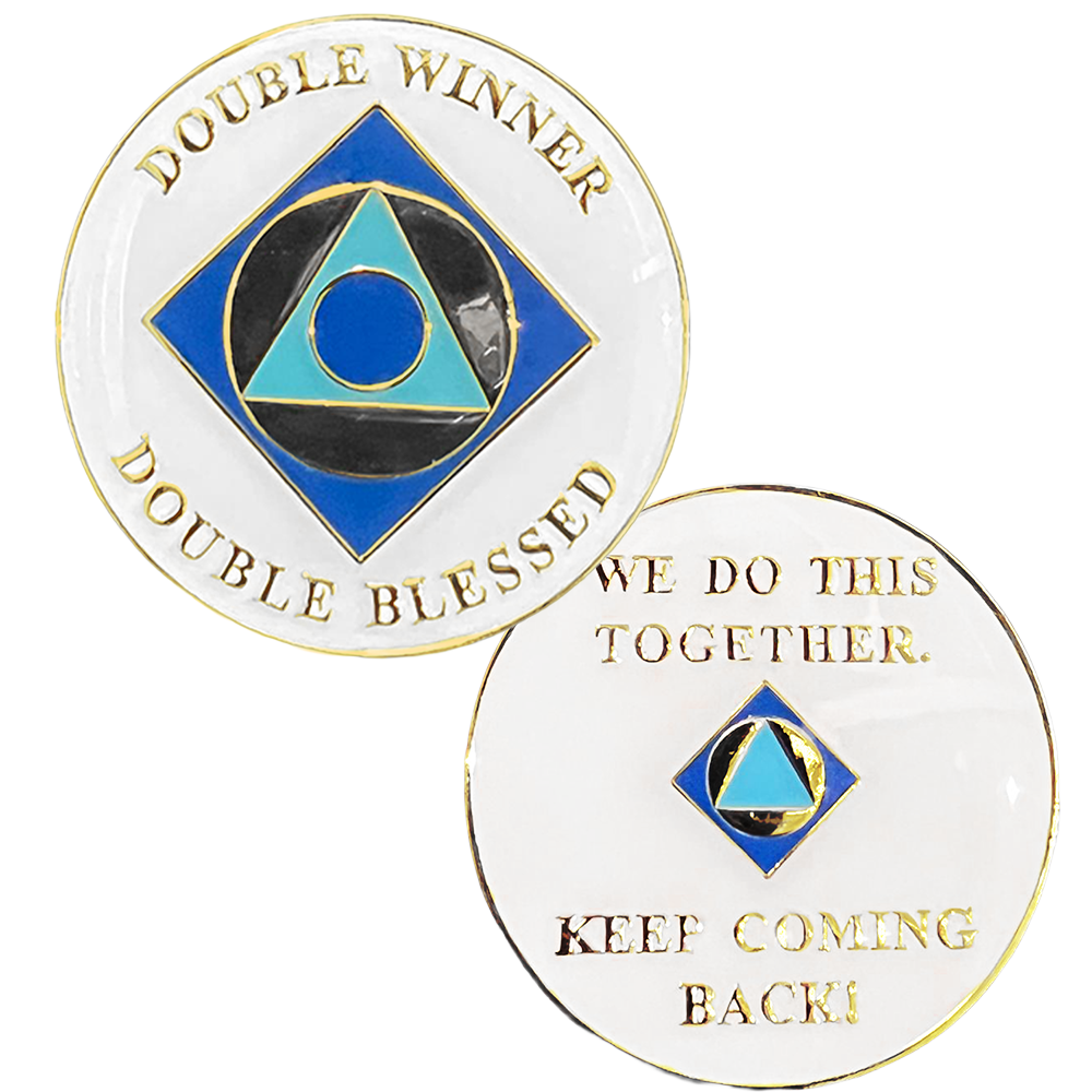 Double Winner Double Blessed Coin - Recovery Medallion from Choices Books & Gifts