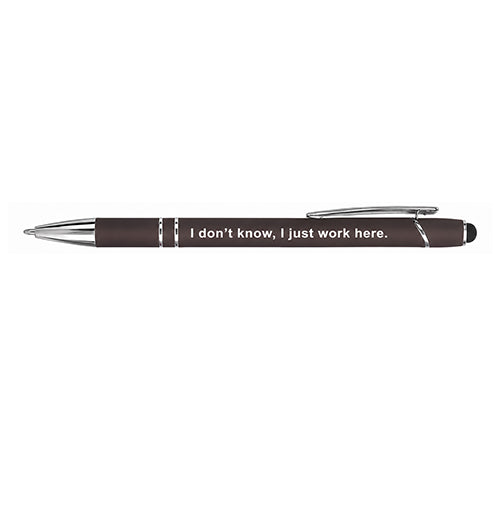G138. Funny Office Pen – Retractable Ballpoint Pen Set