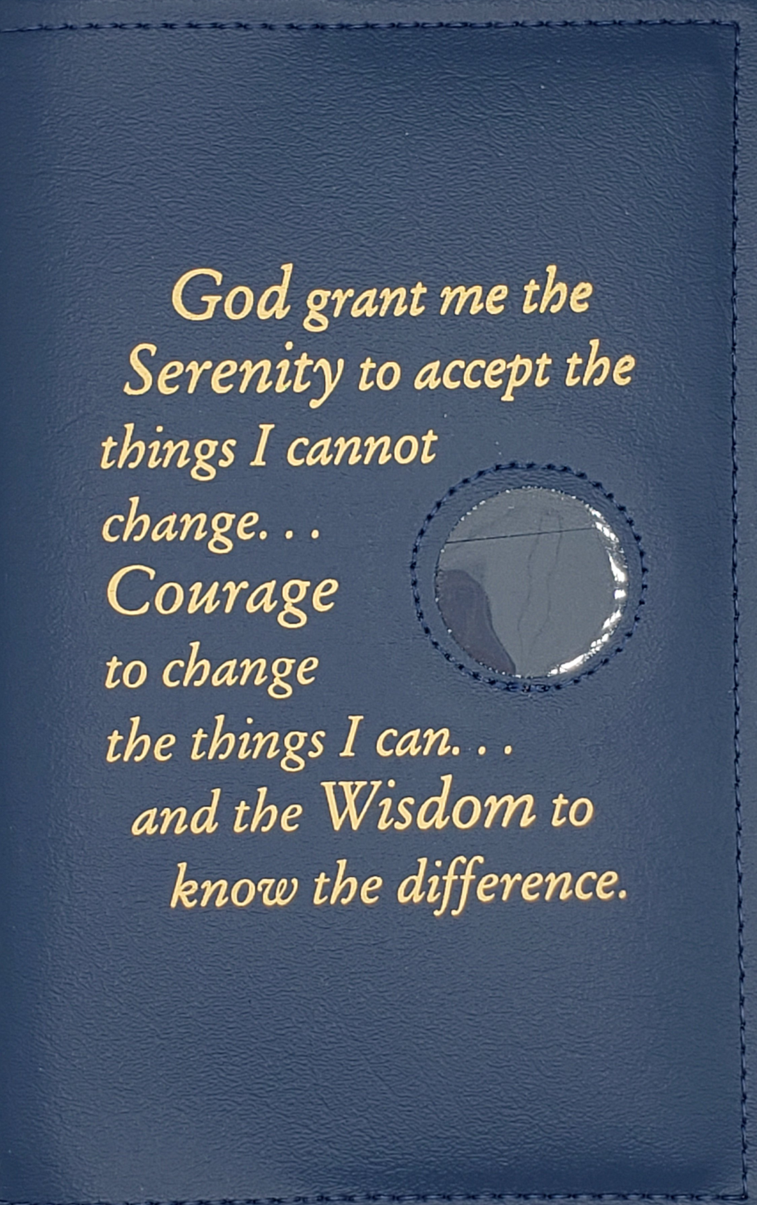 G003. AA, Single Book Cover, for Large Print Big Book Softcover. Serenity Prayer. - Premium Gifts from Culver Enterprises - Just $29.95! Shop now at Choices Books & Gifts