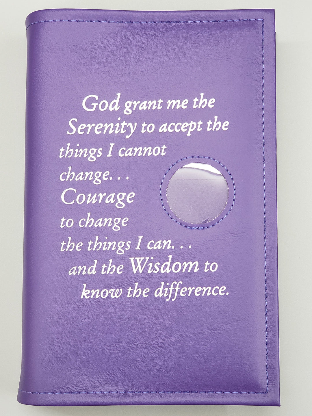 G003. AA, Single Book Cover, for Large Print Big Book Softcover. Serenity Prayer. - Premium Gifts from Culver Enterprises - Just $29.95! Shop now at Choices Books & Gifts