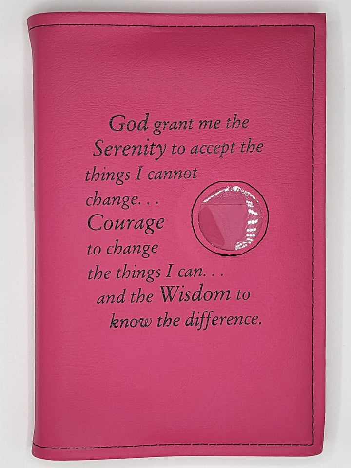 G003. AA, Single Book Cover, for Large Print Big Book Softcover. Serenity Prayer.