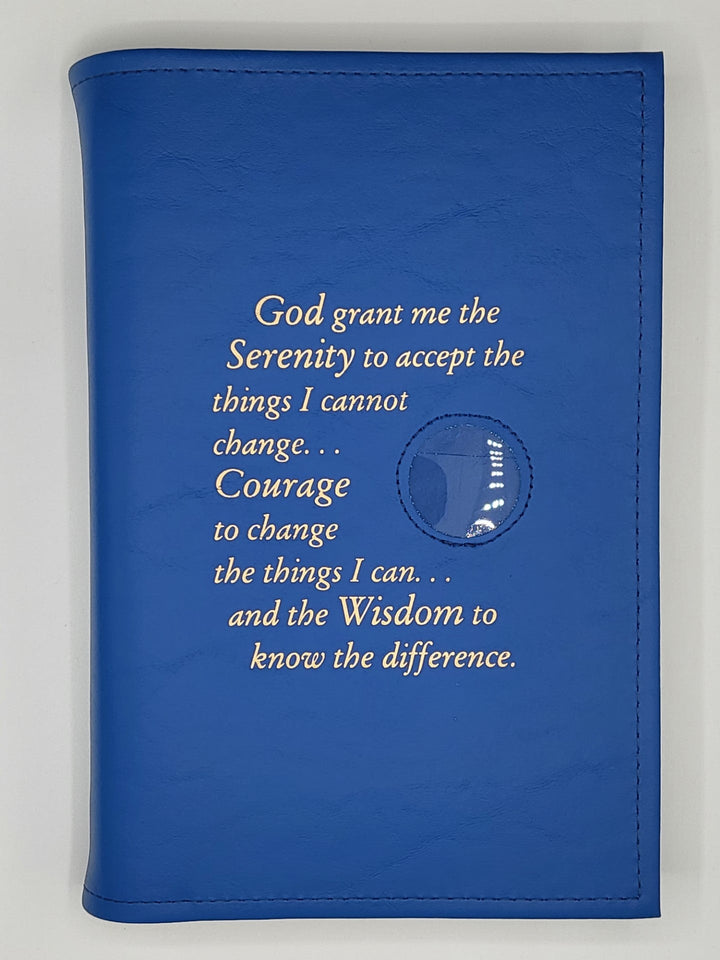 G003. AA, Single Book Cover, for Large Print Big Book Softcover. Serenity Prayer.