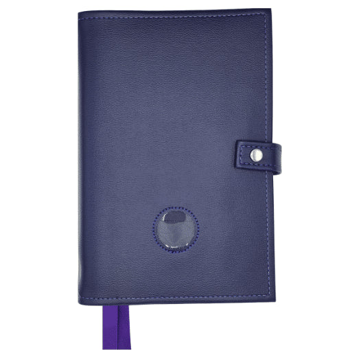 G004. AA Double Book Cover for Hardcover Big Book.  Style: Plain w Coin Holder.   Available in 10 Colors.