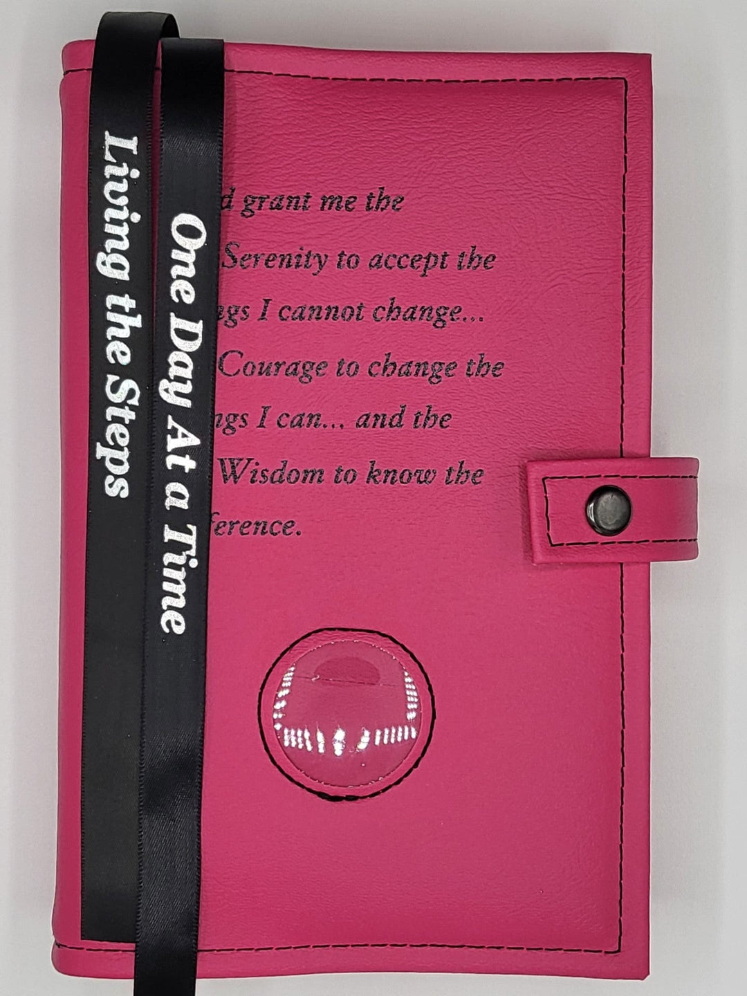 G005. AA, Double Book Cover, for Hardcover Big Book & 12n12. Serenity Prayer.