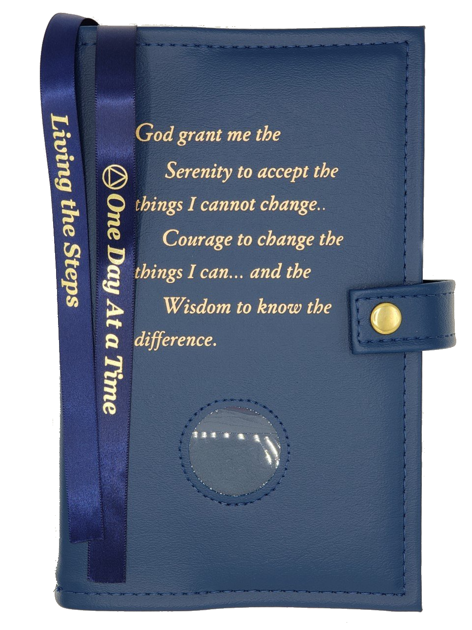 G005. AA, Double Book Cover, for Hardcover Big Book & 12n12. Serenity Prayer. - Premium Gifts from Culver Enterprises - Just $42.95! Shop now at Choices Books & Gifts