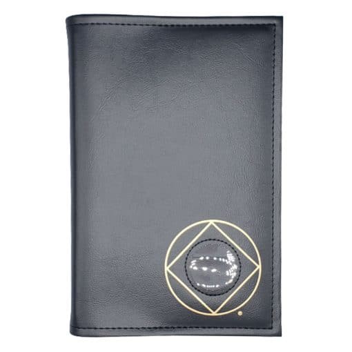 G007. NA SINGLE Book Cover, Hardcover-6th Edition, Serenity or NA Symbol.  10 Colors.