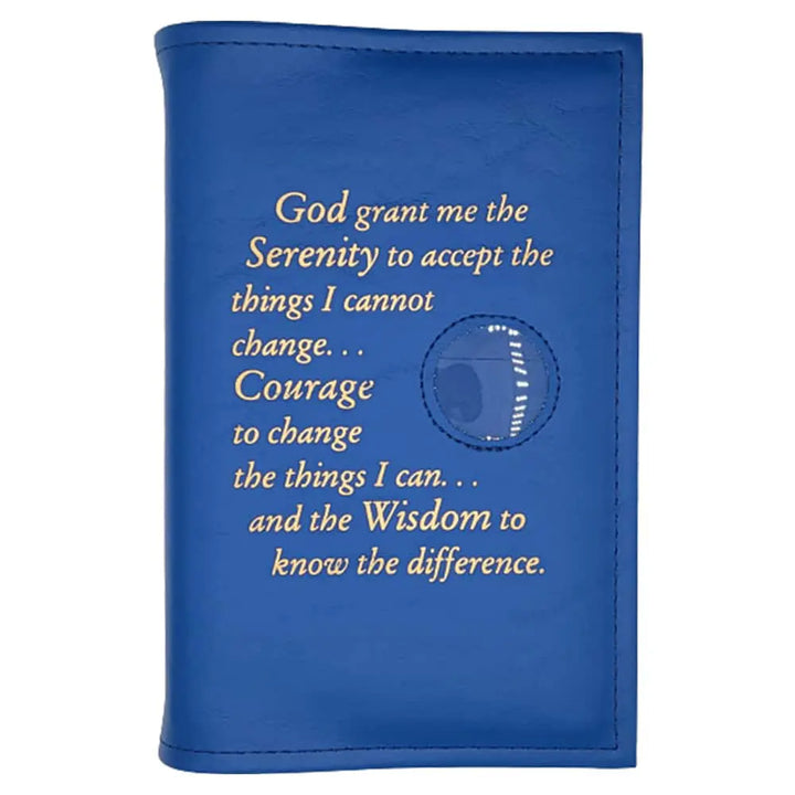G007. NA SINGLE Book Cover, Hardcover-6th Edition, Serenity or NA Symbol.  10 Colors.
