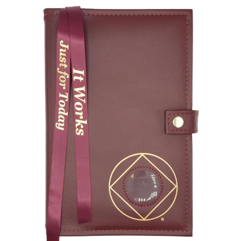 G008. NA DOUBLE Book Cover, Hardcovers. NA Symbol w Coin Holder.  10 Colors.