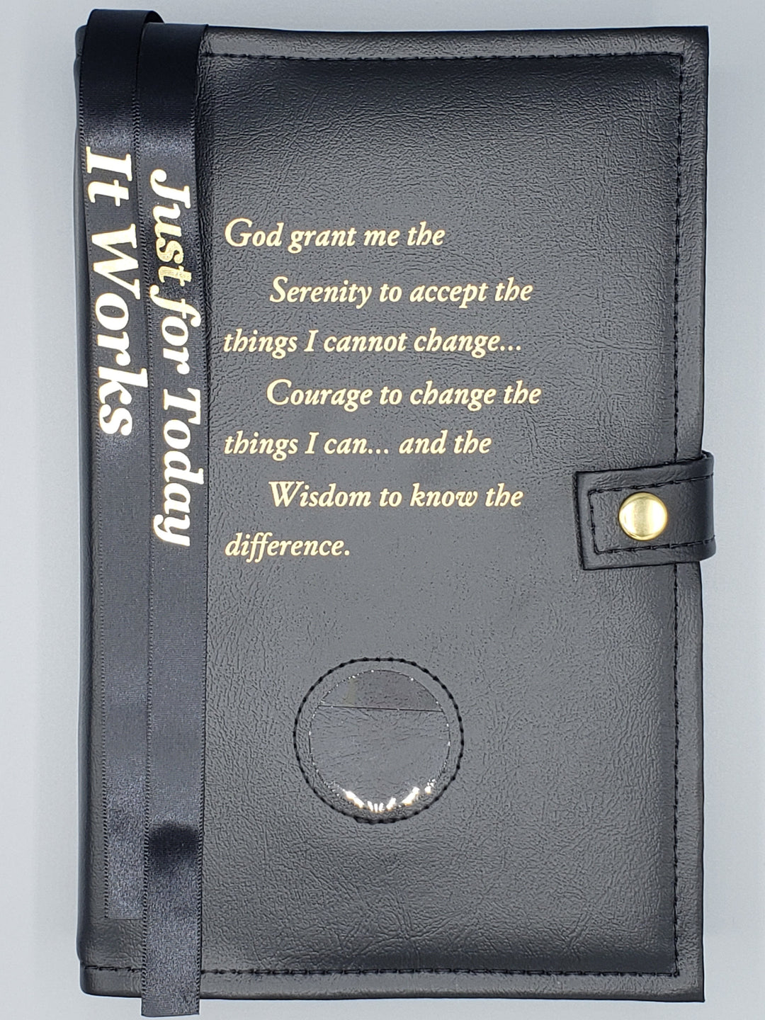 G008. NA, Double Book Cover for Hardcover Basic Text & How It Works. Serenity Prayer. - Premium Gifts from Culver Enterprises - Just $42.95! Shop now at Choices Books & Gifts