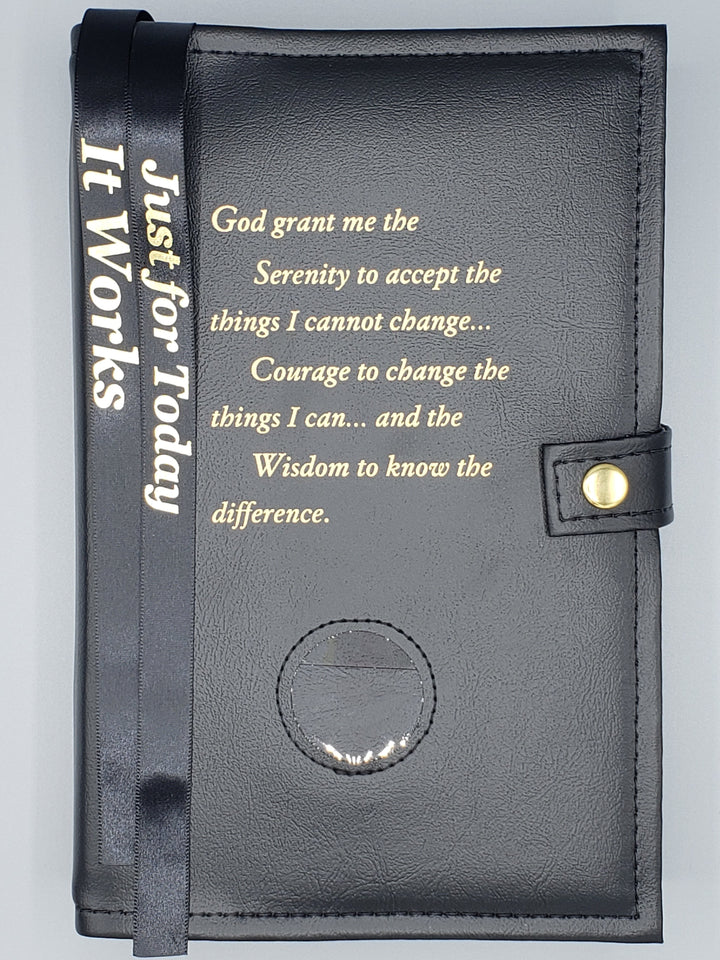 G008. NA, Double Book Cover for Hardcover Basic Text & How It Works. Serenity Prayer. - Premium Gifts from Culver Enterprises - Just $42.95! Shop now at Choices Books & Gifts
