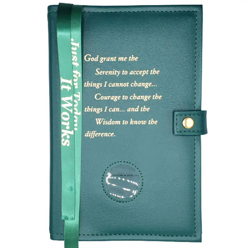 G009. NA DOUBLE Book Cover, Hardcovers. Serenity w Coin Holder.  10 Colors.