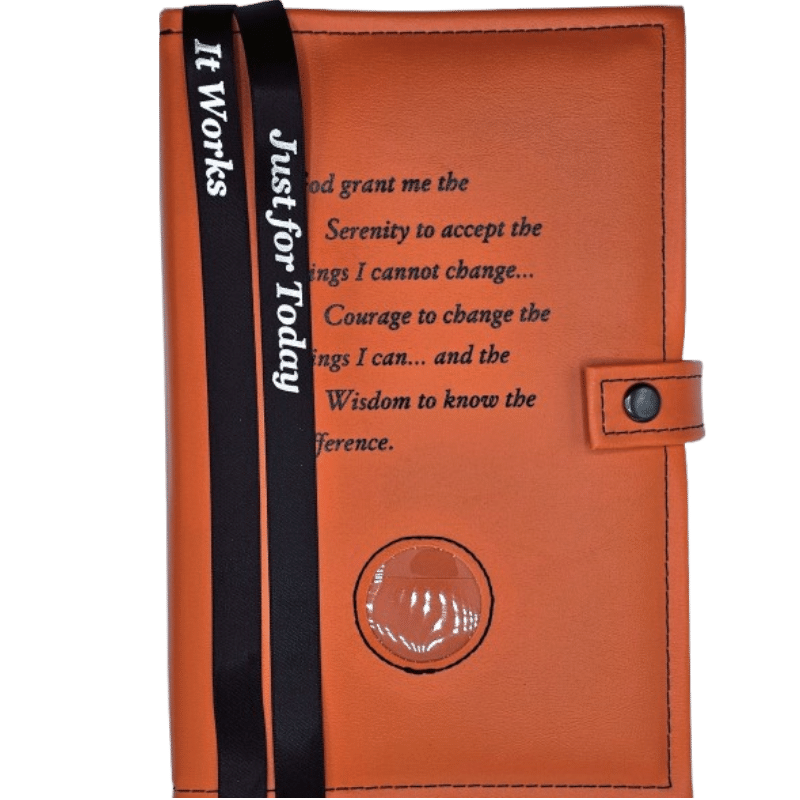 G009. NA DOUBLE Book Cover, Hardcovers. Serenity w Coin Holder.  10 Colors.