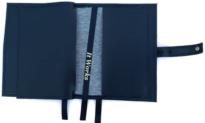 G009. NA, Triple Book Cover.  NA Symbol. - Premium Gifts from Culver Enterprises - Just $59.95! Shop now at Choices Books & Gifts