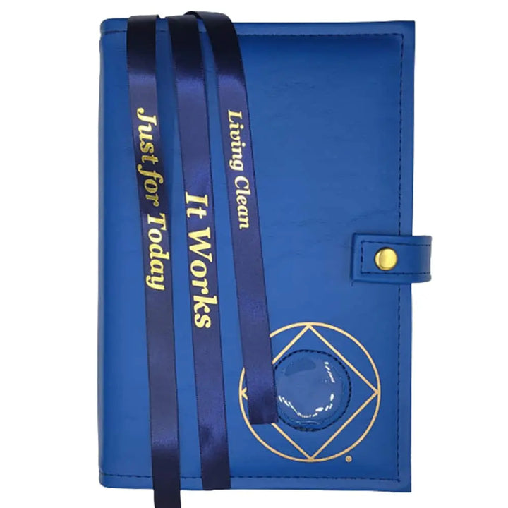 G010. NA TRIPLE Book Cover, NA Hardcovers.    NA Symbol or Serenity.  10 Colors.