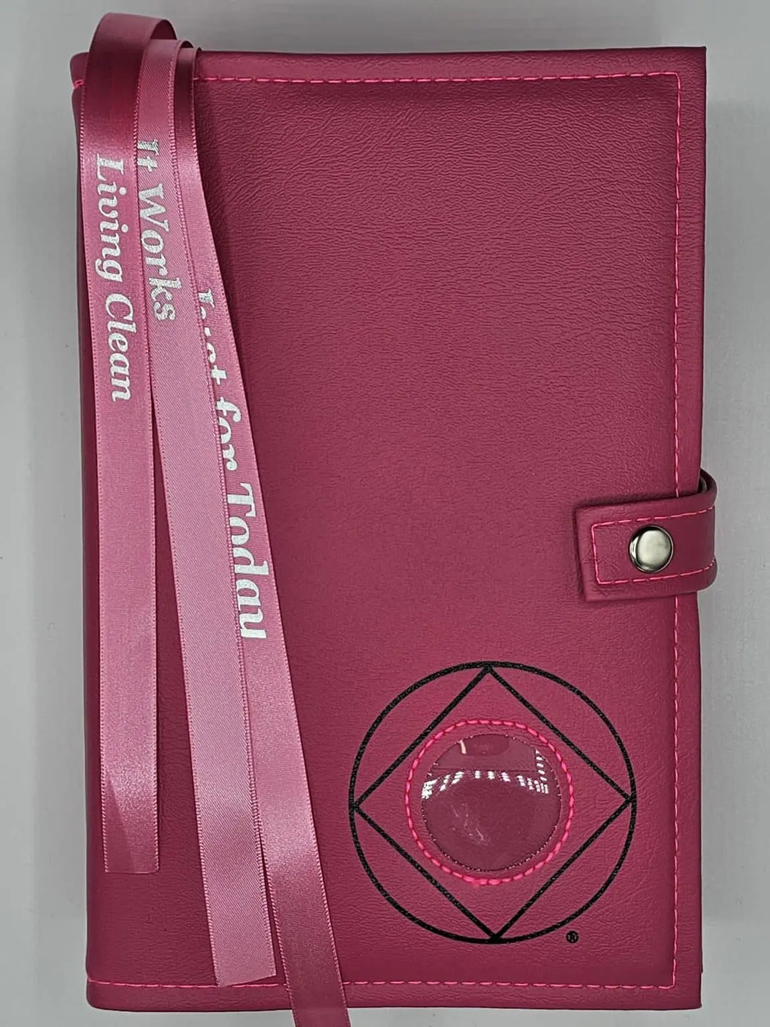 G010. NA TRIPLE Book Cover, NA Hardcovers.    NA Symbol or Serenity.  10 Colors.