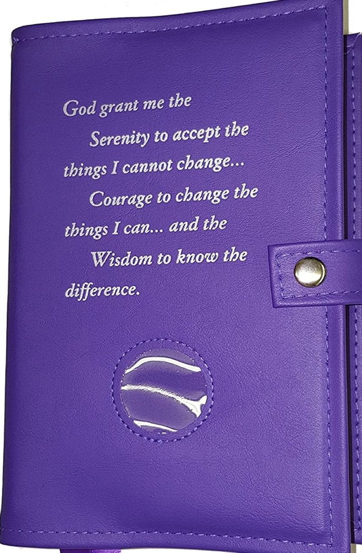 G010. NA, Triple Book Cover.  Serenity Prayer. - Premium Gifts from Culver Enterprises - Just $59.95! Shop now at Choices Books & Gifts