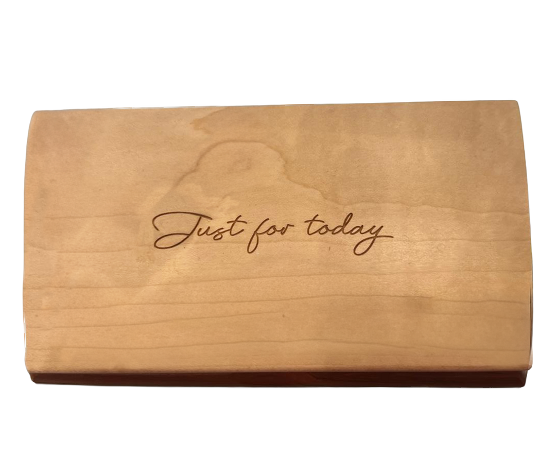 G022. Just for today: Handcrafted Two Tone Boxes