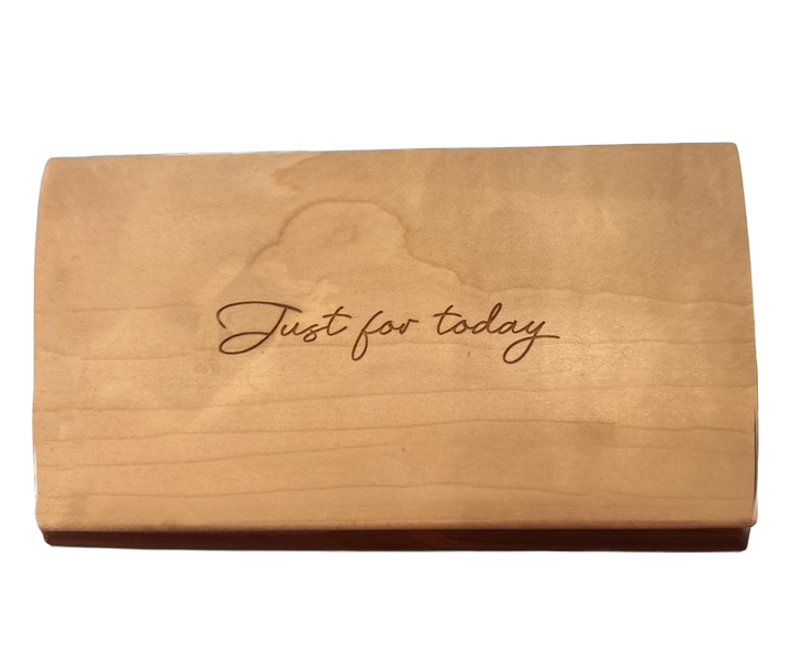 G022. Just for today: Handcrafted Two Tone Boxes