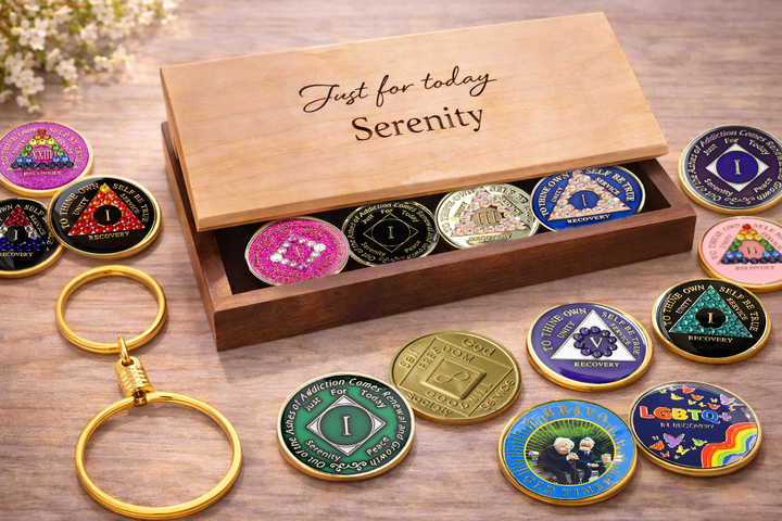 G022. Just for today: Handcrafted Two Tone Boxes