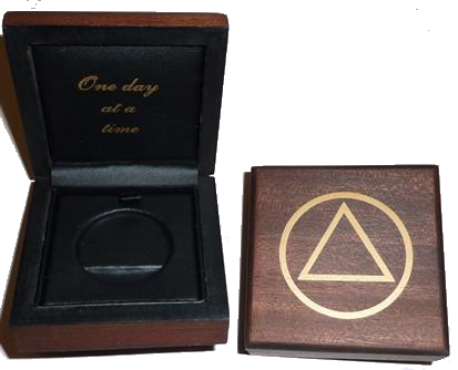 G027. Medallion Box: AA, Mahogany Natural Finish. - Premium Gifts from Culver Enterprises - Just $54.95! Shop now at Choices Books & Gifts