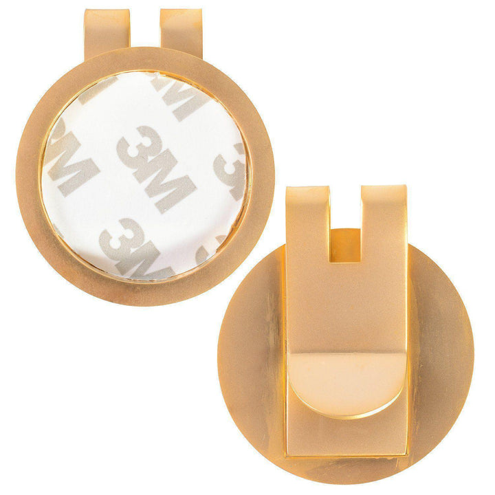 G073. Money Clip Medallion Holder Matte Gold Finish. - Premium Gifts from Choices - Just $8.95! Shop now at Choices Books & Gifts