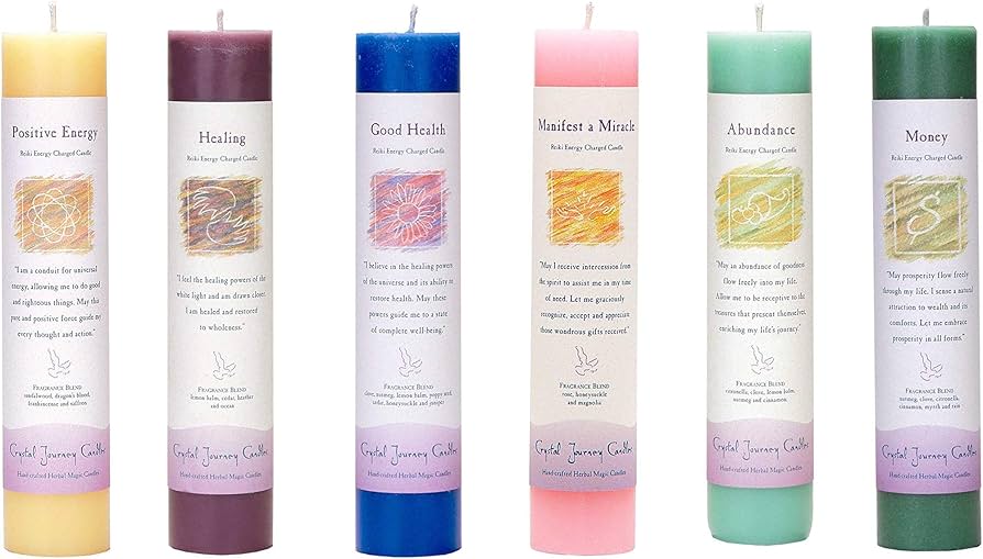 Candle: Herbal Magic Pillars* - Choices Books & Gifts