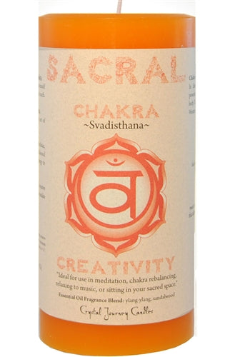 G063. Candle: Chakra Tapers*