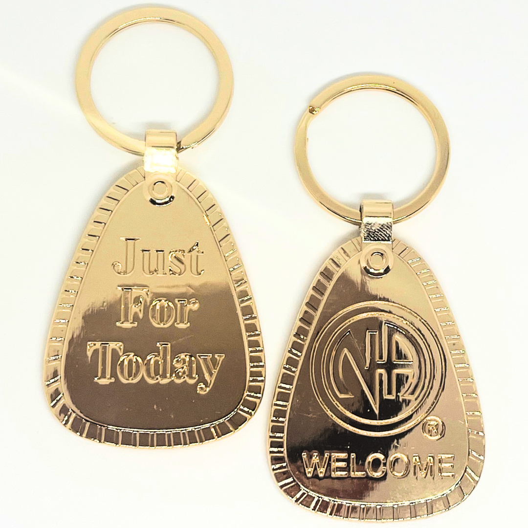 G063. Key Chain: NA Gold Metal - Premium Gifts from Cascade 7 - Just $14.95! Shop now at Choices Books & Gifts